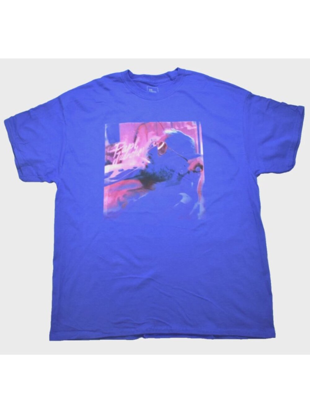 The Thread Sop Adult Maluma Papi Juancho Album Graphic Blue Shirt New XL